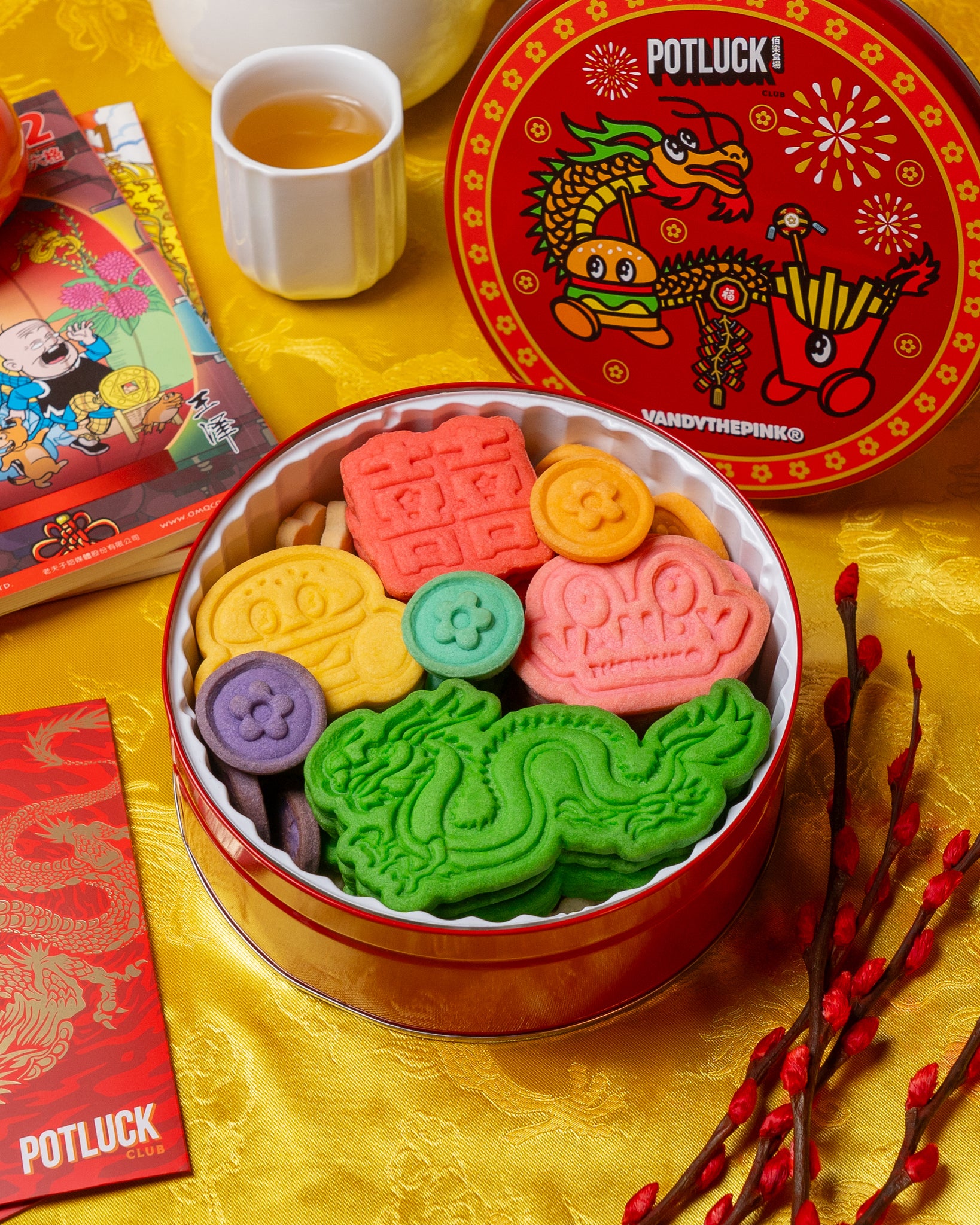 VandyThePink X Potluck Club Lunar New Year Cookie Tin POTLUCK CLUB vandythepink-x-potluck-club-lunar-new-year-cookie-tin-potluck-club